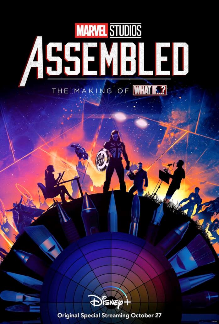 Marvel Studios Assembled: The Making of What If...? Captain Carter nel poster di Marvel Studios Assembled