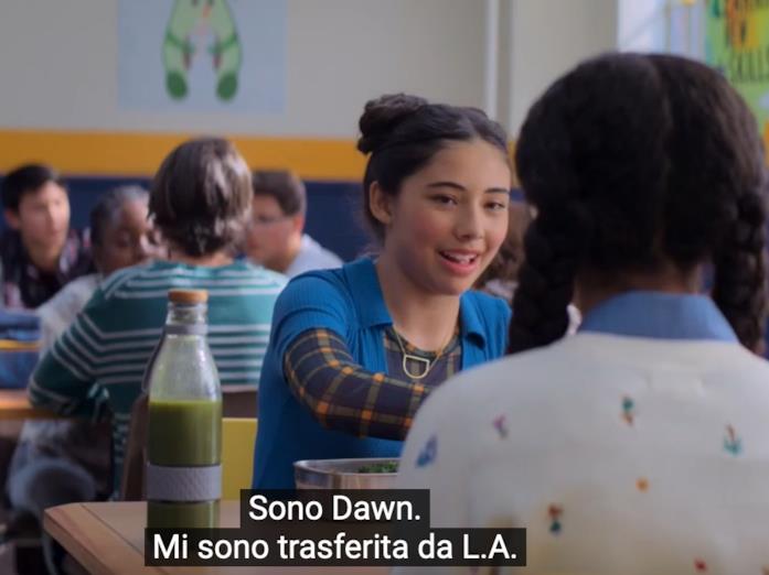 Il club delle baby-sitter Dawn Dawn in una scena de Il club delle baby-sitter