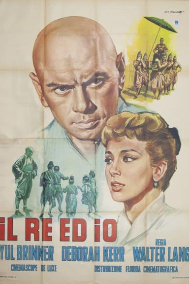 Poster Il re ed io