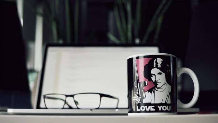 La tazza di Star Wars Principessa Leila