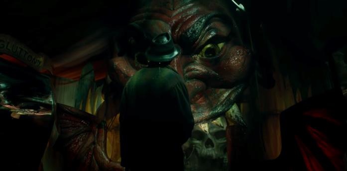 Nightmare Alley: il teaser trailer e la trama del film Una maschera gigante