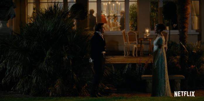 Anthony e Kate nel teaser di Bridgerton 2 Anthony e Kate discutono nel teaser di Bridgerton 2