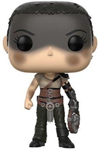 Funko- Pop Vinile Mad Max Fury Road Furiosa Statua Collezionabile, 9 cm, 28034