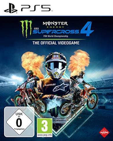 Monster Energy Supercross - The Official Videogame 4 (PS5)