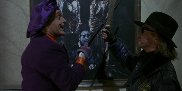 Joker e il suo scagnozzo Bob Joker e il suo scagnozzo Bob in una scena di Batman di Tim Burton
