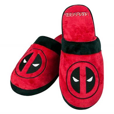 Deadpool Pantofole da lancio Marvel Adult Mule ufficiali - UK 8-10 One Size
