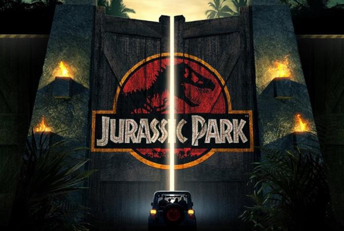 L'ingresso del Jurassic Park
