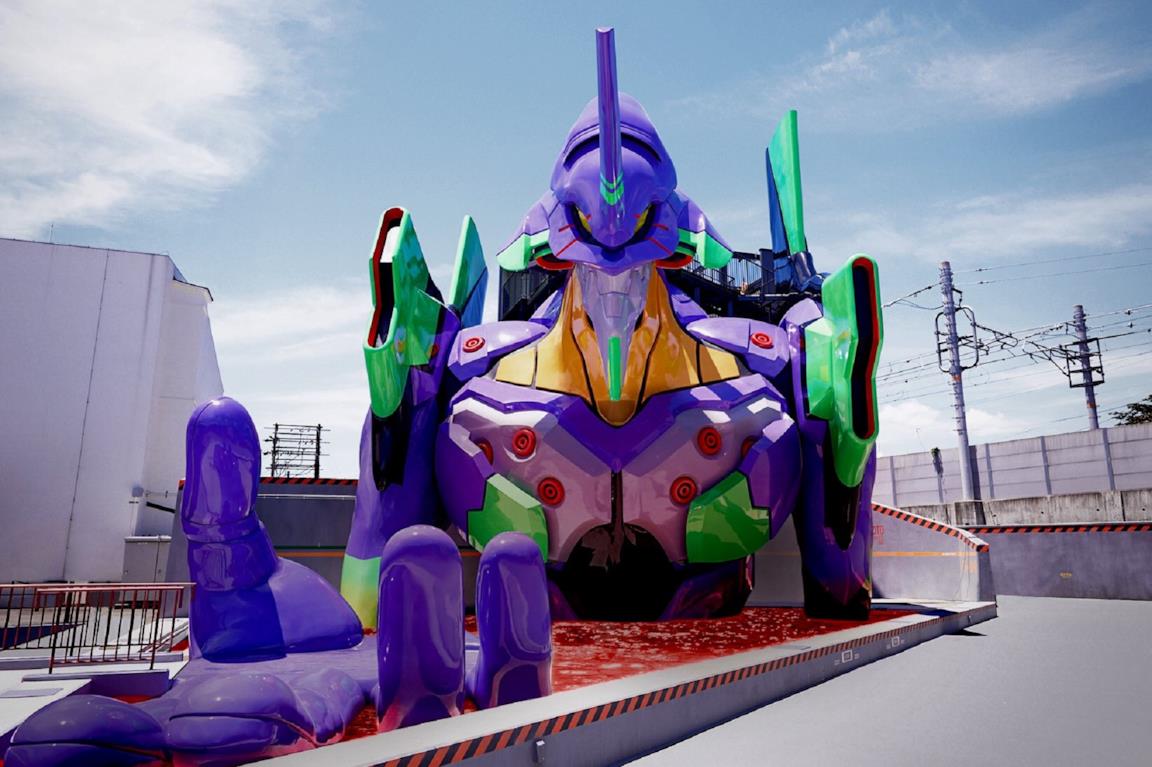 Evangelion statua