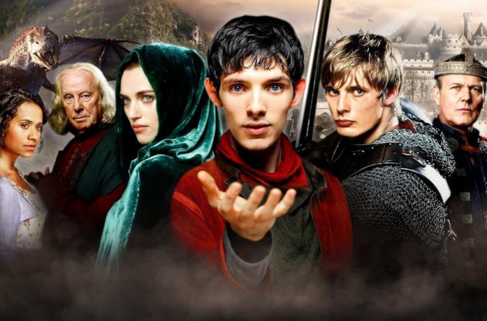 Il cast di Merlin