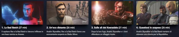 The Bad Batch, le cose da sapere prima di vedere lo show Il menù di Disney+ della stagione 7 di The Clone Wars