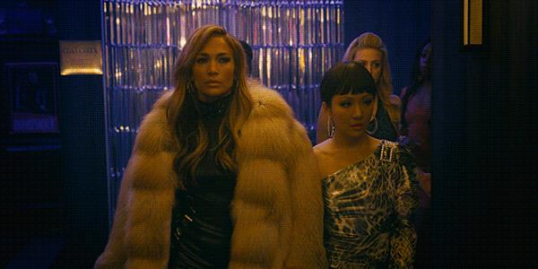 Jennifer Lopez in Hustlers Jennifer Lopez in una scena di Hustlers