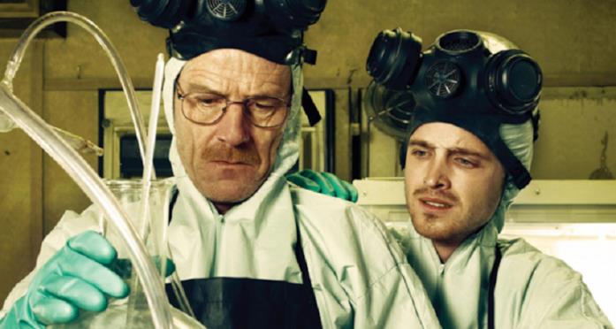 Walter e Jesse in una scena di Breaking Bad