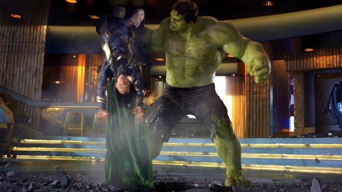 Hulk vs Loki Hulk vs Loki in Avengers (2012)