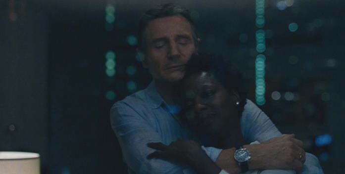Viola Davis e Liam Neeson in Widows Viola Davis e Liam Neeson sono marito e moglie in Widows
