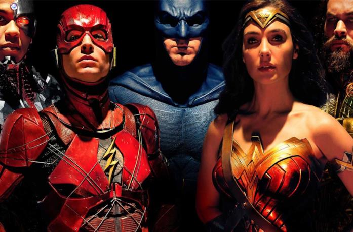 Un'immagine del cast di Justice League
