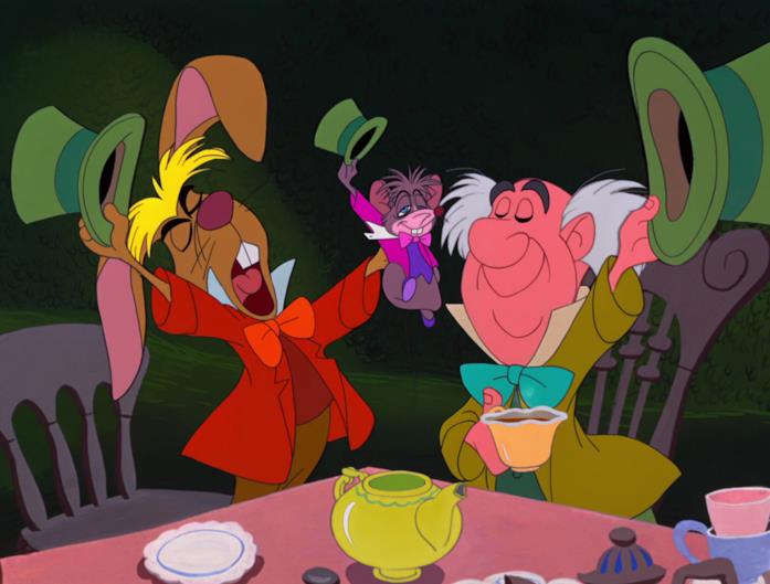 Alice E Il Cappellaio Matto Cartone Animato