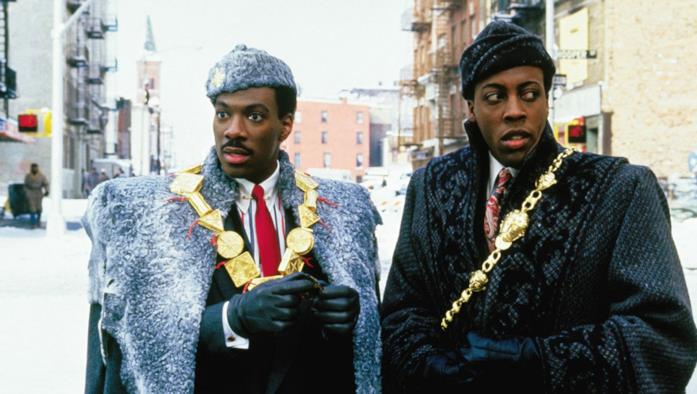 Il principe cerca moglie Akeem e Semmi a New York ne Il principe cerca moglie