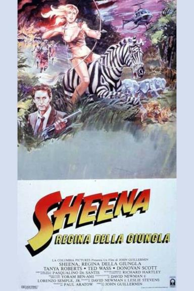 Poster Sheena regina della giungla