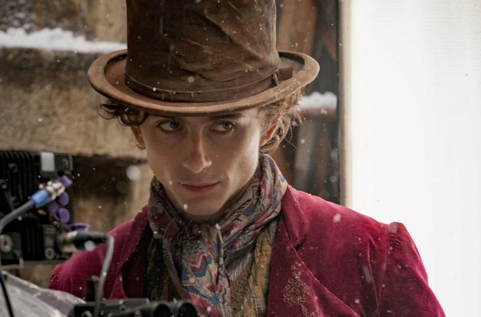 Timothée Chalamet nella prima immagine promozionale di Wonka