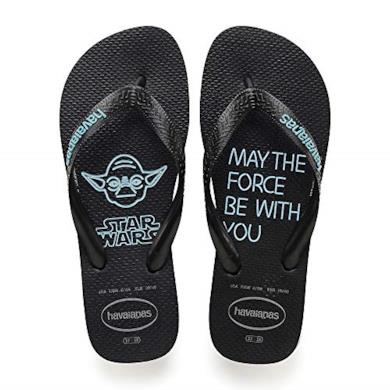 Havaianas Stars Wars, Infradito Unisex Adulto, Multicolore (Black/Blue 0095), 35/36 EU