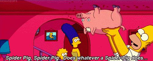 I Simpson Spiderpork Spiderpork