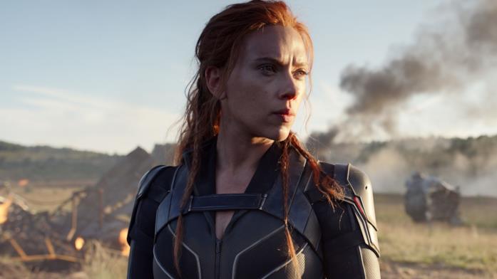 Un'immagine con Scarlett Johansson nei panni di Vedova Nera