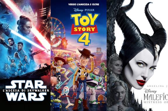 I poster di Star Wars: L'ascesa di Skywalker, Toy Story 4 e Maleficent 2
