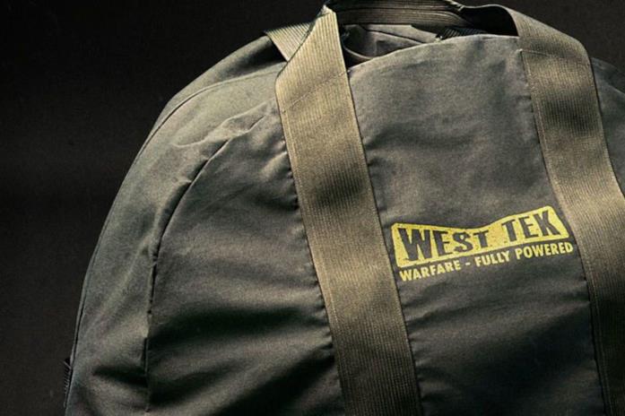 La borsa in tela che doveva essere inclusa in Fallout 76 Power Armor Edition
