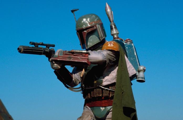 Boba Fett in una scena de Il ritorno dello Jedi