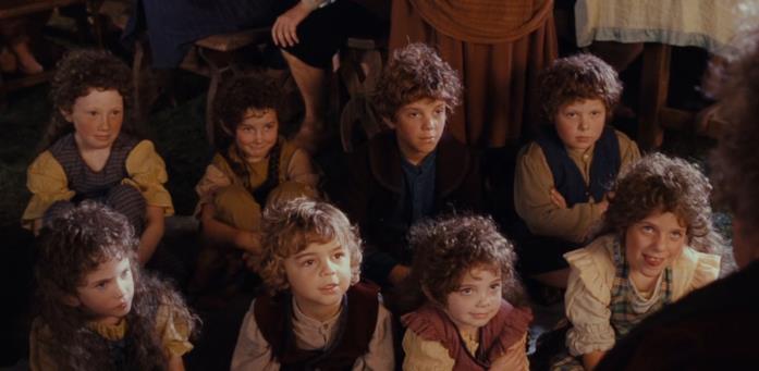 Peter Jackson racconta di Ian Holm I bambini visti ne Il Signore degli Anelli