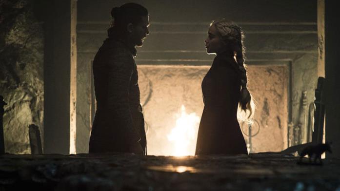 GoT 8: Jon e Daenerys Jon e Daenerys in Game of Thrones 8