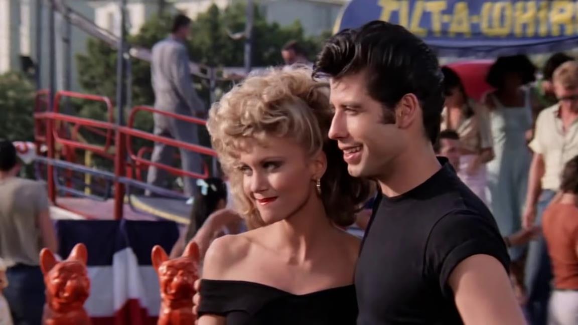 John Travolta e Olivia Newton John, i due protagonisti di Grease