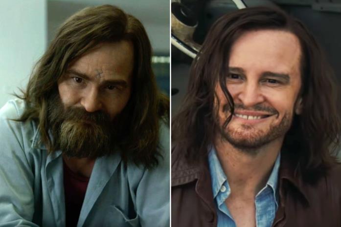 Damom Herriman e il doppio Charles Manson Damon Herriman ha interpretato Charles Manson due volte nel 2019