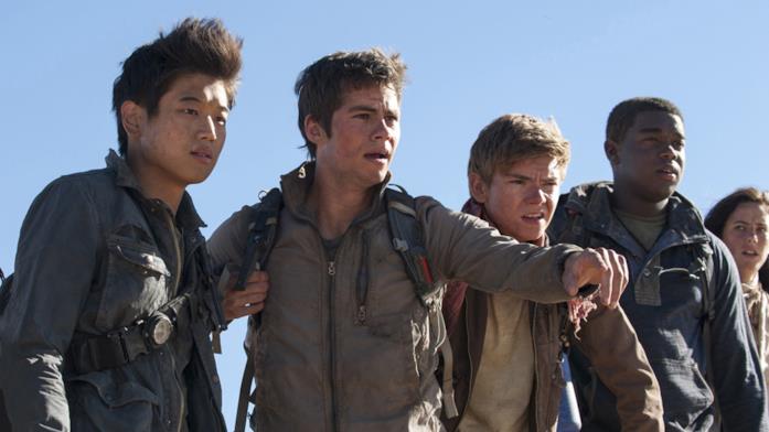I protagonisti di Maze Runner Il gruppo di protagonisti di Maze Runner