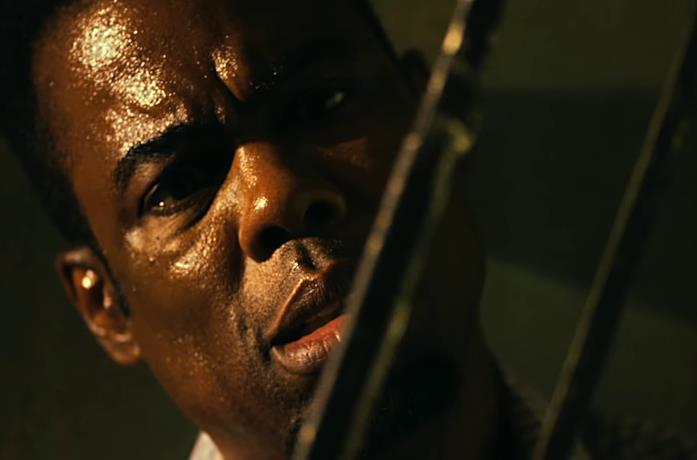 Un primo piano di Chris Rock in Spiral
