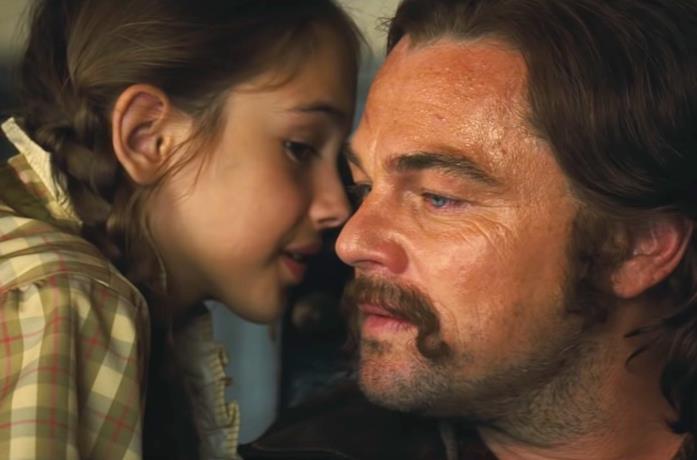Leonardo DiCaprio in una scena del film C'era una volta a... Hollywood