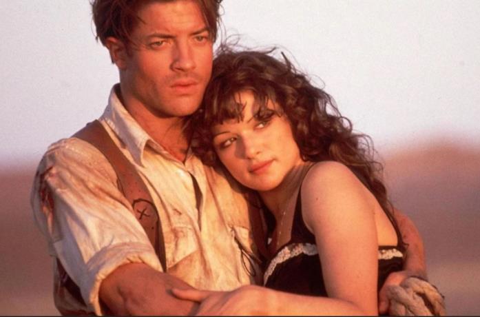 Brendan Fraser e Rachel Weisz
