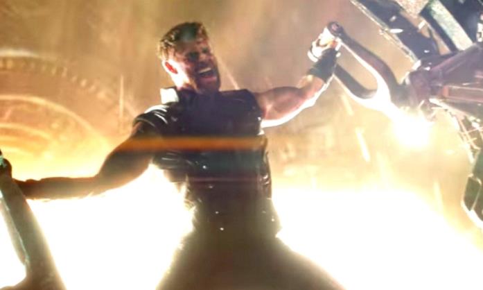 Thor starà forgiando la sua nuova arma? Thor starà forgiando la sua nuova arma nel trailer di Infinity War?