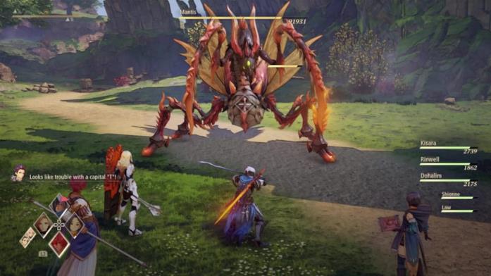 Tales of Arise boss battle Combat system