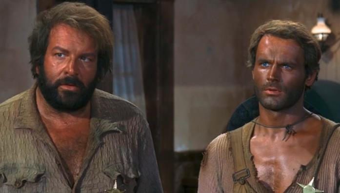 Lo chiamavano Trinità..., capolavoro della commedia Bud Spencer e Terence Hill, Bambino e Trinità nel film