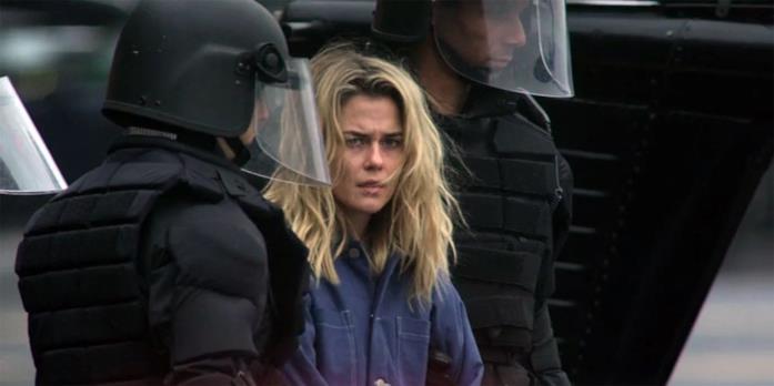Trish Walker in Jessica Jones Una scena da Jessica Jones