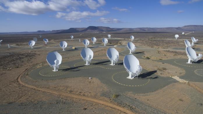 Il progetto Square Kilometre Array Il progetto Square Kilometre Array in fase di lavorazione in Sudafrica