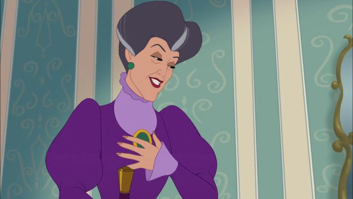 La villain Disney Lady Tremaine Lady Tremaine in una scena di Cenerentola