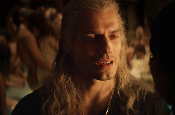 Henry Cavill nei panni di Geralt di Rivia in The Witcher