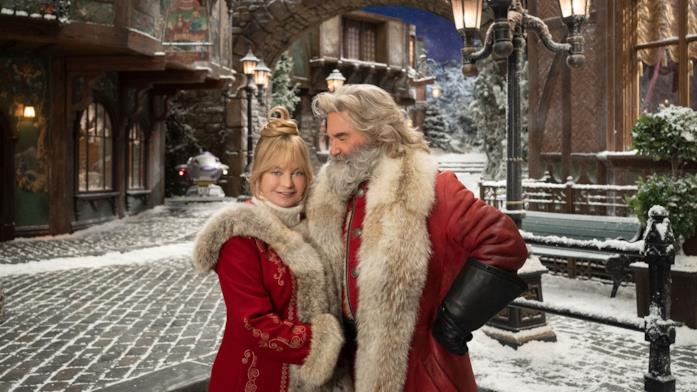 Babbo Natale e sua moglie tornano in Qualcuno salvi il Natale 2, dal 25 novembre su Netflix Goldie Hawn (sinistra) e Kurt Russell (destra) in una foto promozionale per Qualcuno salvi il Natale 2