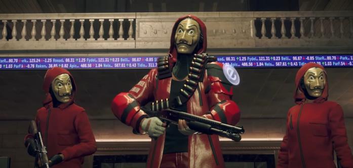 Una missione per La casa di carta in Watch Dogs Legion Le skin de La casa di carta in Watch Dogs Legion