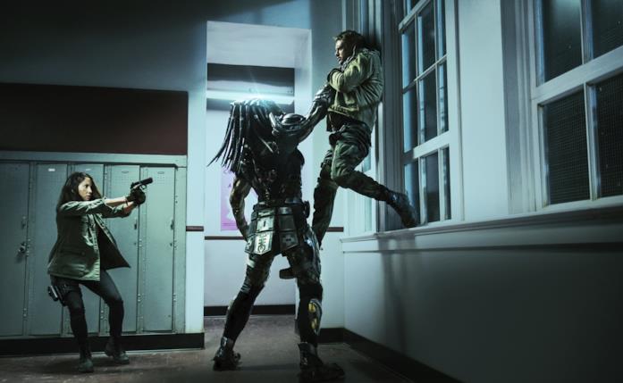 Una scena del film di Shane Black