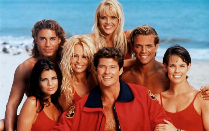 Mitch, C.J. e altri personaggi di Baywatch