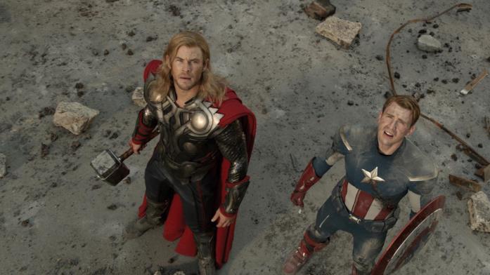 Tutto ciò che abbiamo scoperto nello spot del Super Bowl di Avengers: Endgame Thor e Capitan America in The Avengers