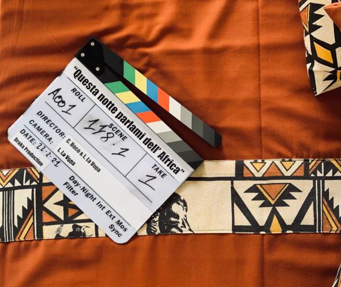 Questa notte parlami dell'Africa: inizio riprese Il ciak di Questa notte parlami dell'Africa